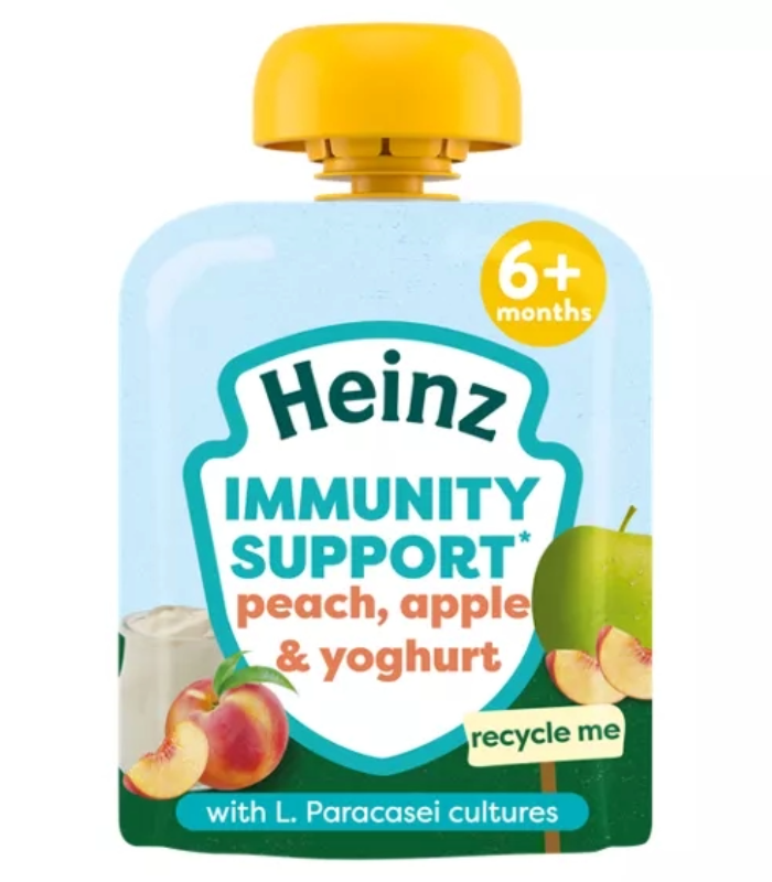 Peach, Apple & Yoghurt pouch